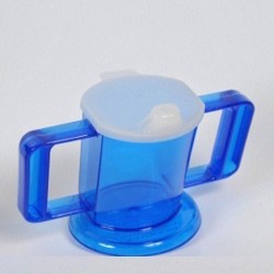Tasse Handycup Néon bleue